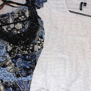 2 x Women's SMALL Blouse Tops